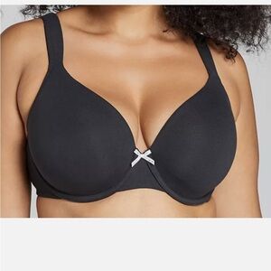 Cacique bra - black “lightly lined full coverage” fully adjustable comfort